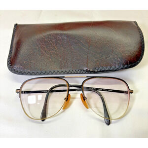 Charmant 4017 Titanium Eyeglass Frames Aviator Glasses 140mm Frames Only Vintage